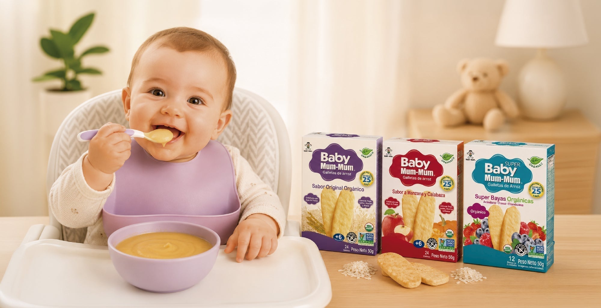 Alimentación complementaria: una etapa clave en el crecimiento de tu bebé