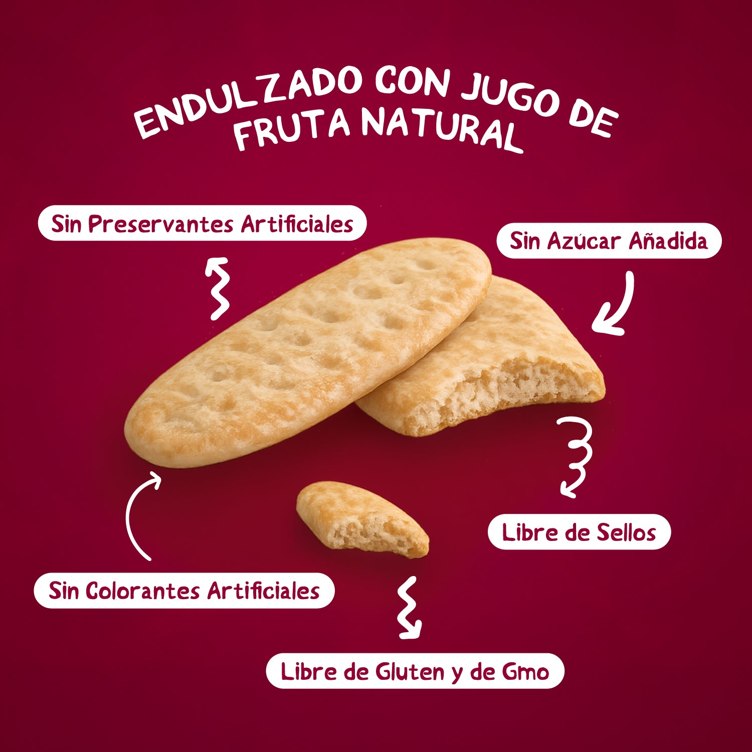 Galleta Baby Mum-Mum sabor Manzana y Calabaza 50 gr
