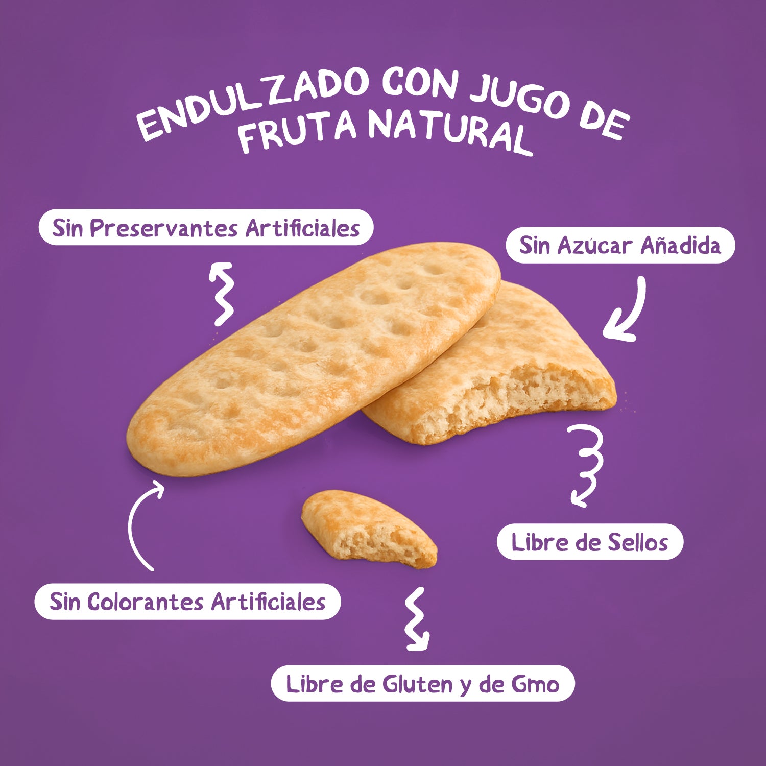 Galleta Baby Mum-Mum Orgánica sabor Original 50 gr