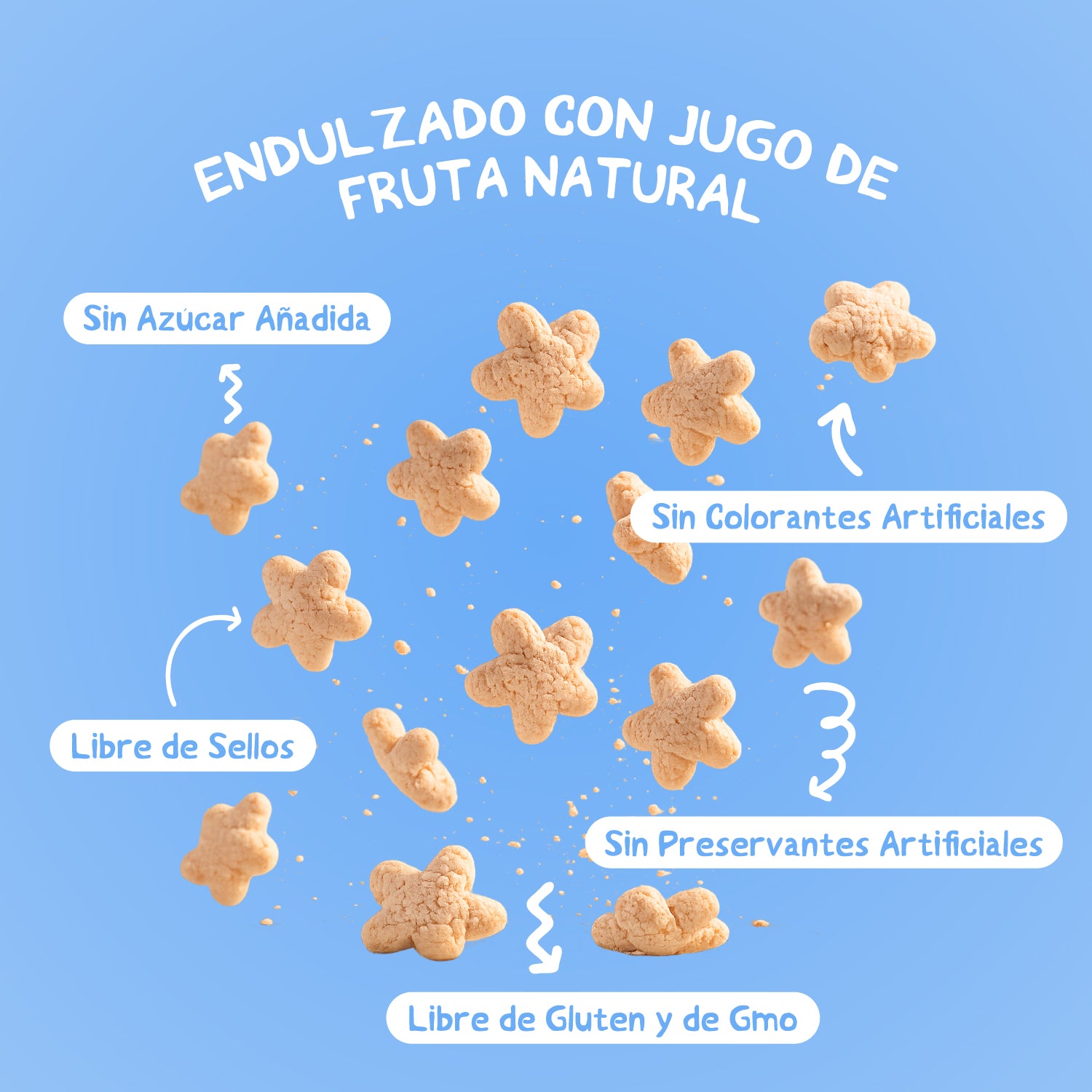 Cereal Baby Mum-Mum Puff sabor Frutilla y Arándano 10 gr