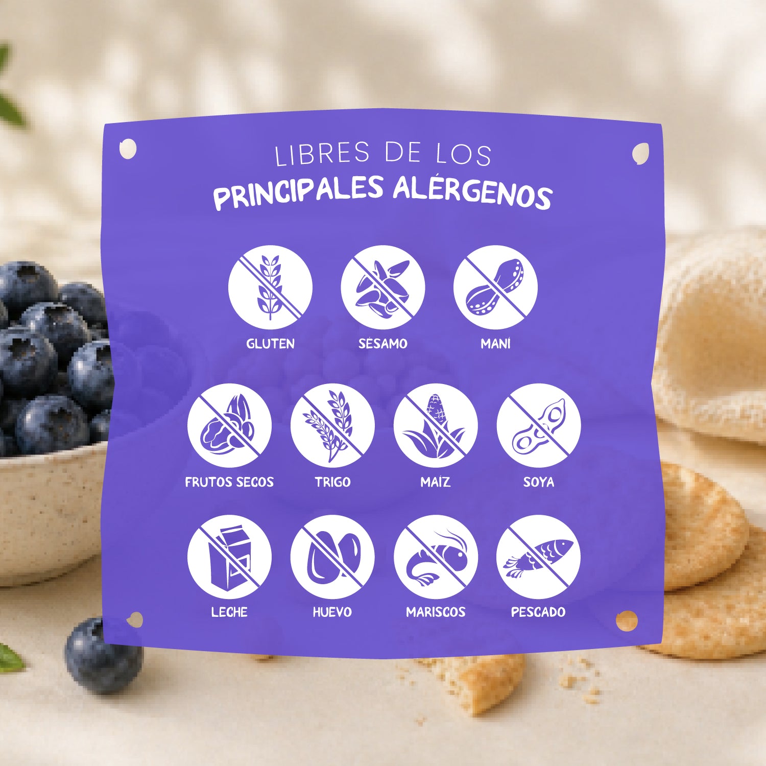 Galleta Junior Mum-Mum sabor Arándano 58 gr