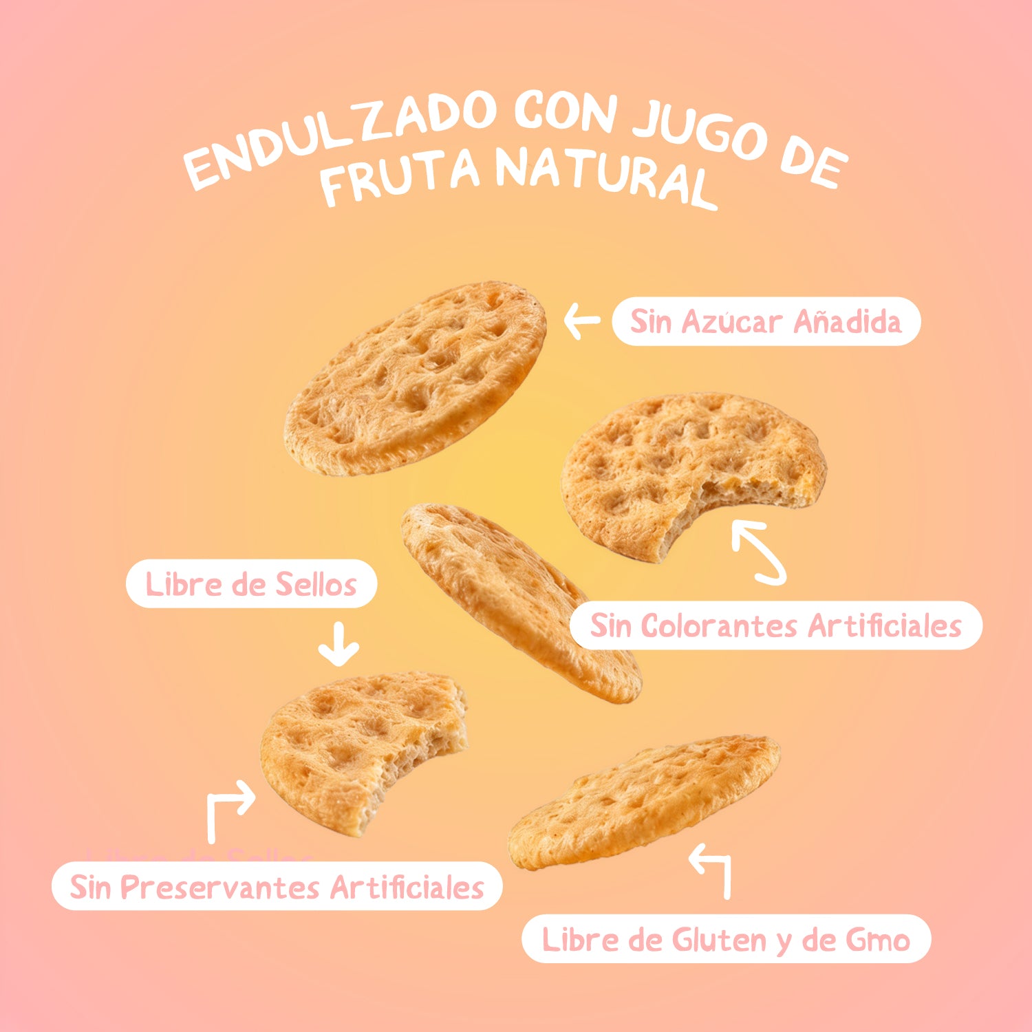Galleta Junior Mum-Mum sabor Plátano 58 gr