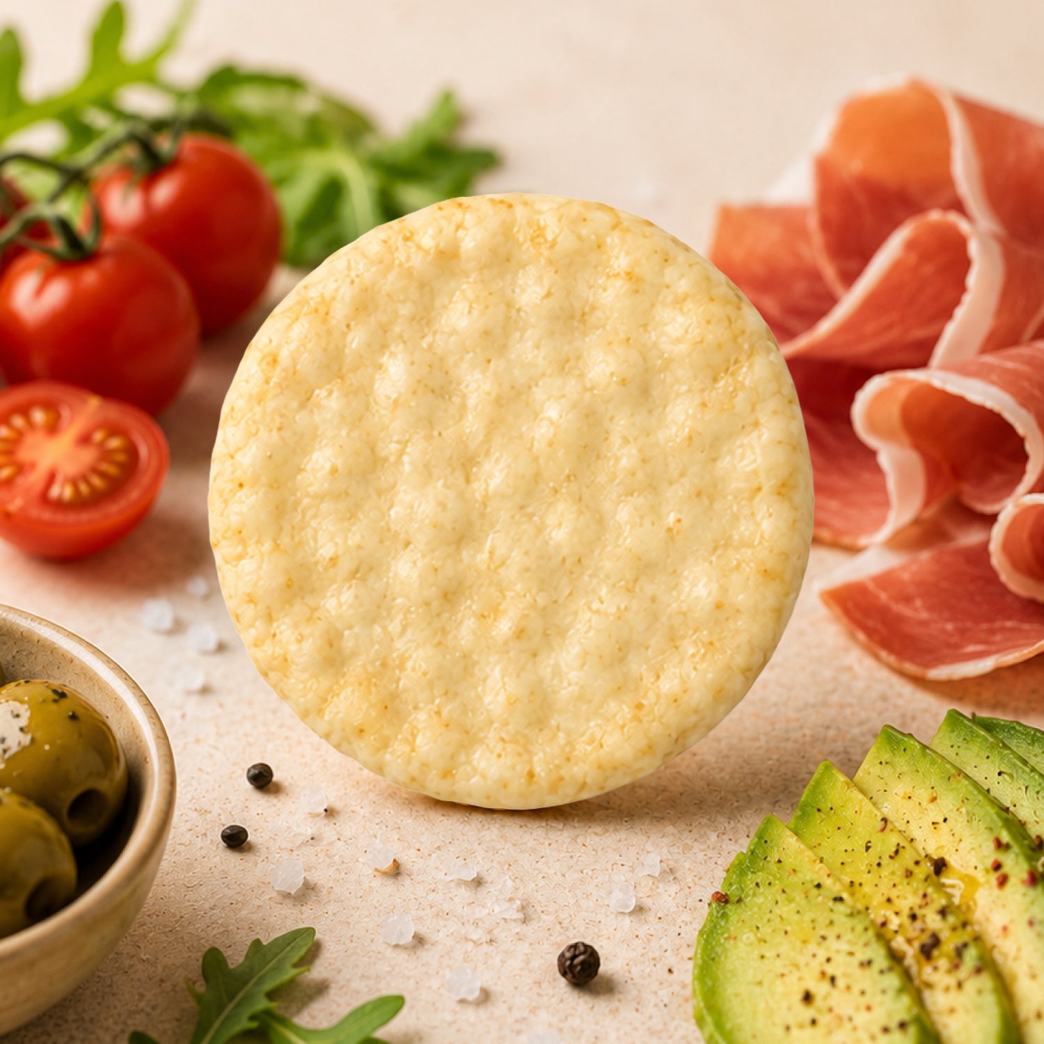 Galleta de arroz Rice Crisps sabor Sal de Mar 100 gr