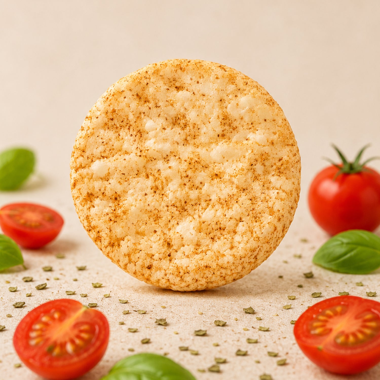 Galleta de arroz Rice Crisps sabor Tomate & Albahaca 100 gr