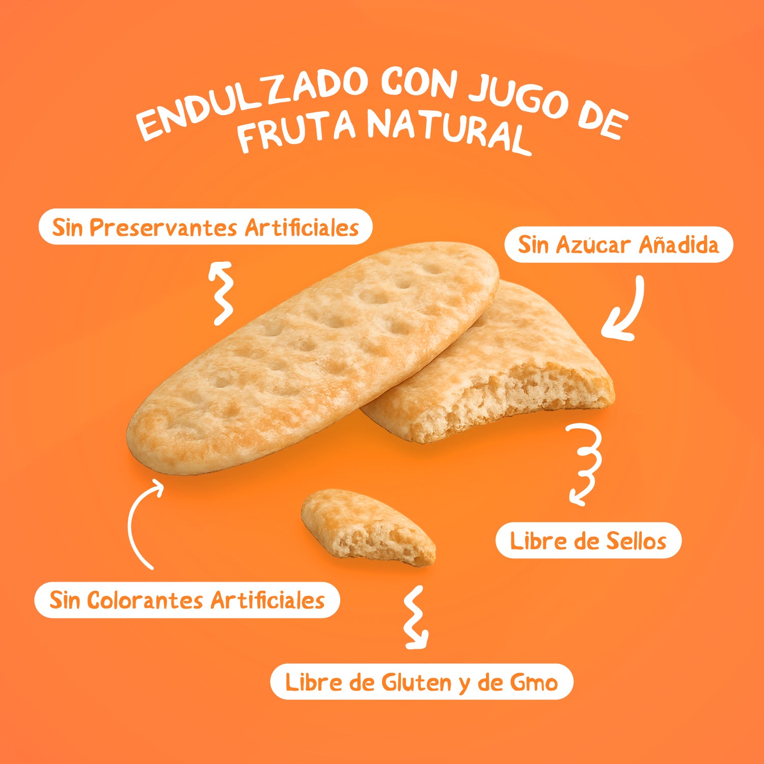 Galleta Súper Baby Mum-Mum Orgánica sabor Tropical 50 gr
